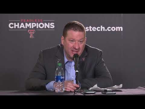 Texas Tech vs TCU Press Conference