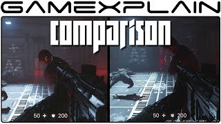 Wolfenstein II Head-to-Head Comparison (Nintendo Switch vs PS4 Graphics)