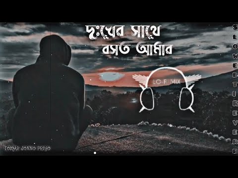 কেমনে যে দিন যায় | Kemne Je Din Jay | Pagla Imran | Bangla Sad Song | Lofi | ( Slowed+Reverb ) Song