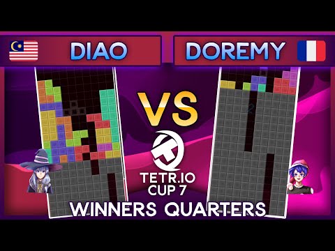 TETR.IO Cup 7 - Diao Vs. Doremy - Winners Quarters