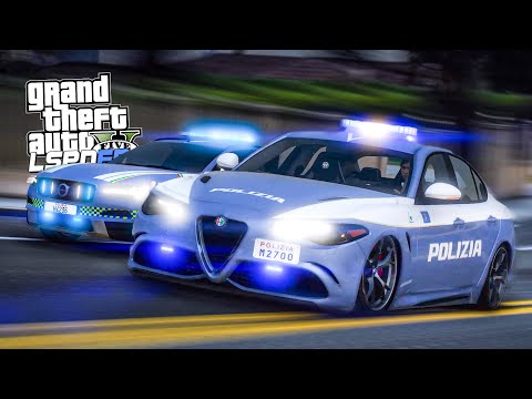 CRAZY CLANDESTINE RACES! - GTA 5 LSPDFR POLICE ITA 👮‍♀️