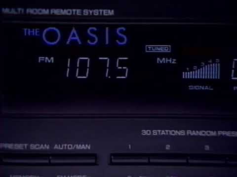 The Oasis Smooth Jazz 107.5 Dallas Fort Worth Commercial | 1980s & 1990s Commercials