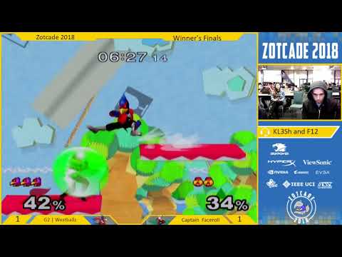 Zotcade 2018 - Westballz vs Captain Faceroll - Winners Finals
