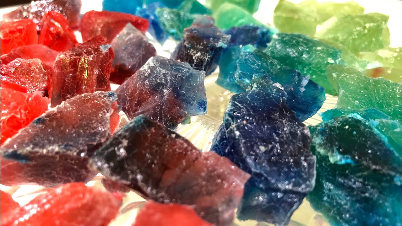 食べられる宝石こと琥珀糖を作る。