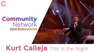 Kurt Calleja - This Is the Night - Malta 🇲🇹 - Eurovision Song Contest 2012