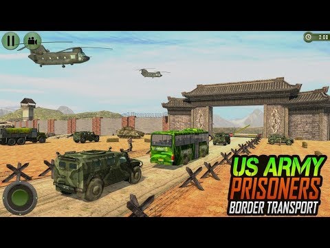 US Army Transport Simulator 3D - Offroad Prisoners Bus Driving | Android GamePlay