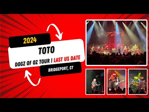 TOTO LIVE 2024 - Dogz of Oz Tour. - Last Stop in the US -  with Journey - Bridgeport CT@TOTO-bi1fc