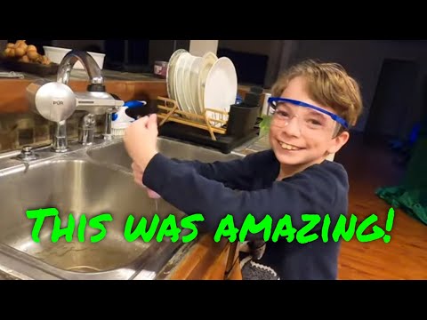 Rainbow Explosion Experiment from the National Geographic Mega Science Series Stunning Science Set