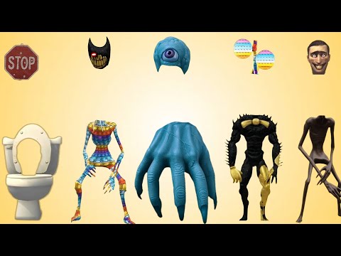 WRONG HEADS SIREN HEAD POOP, SIREN HEAD HOUSE, SIREN HEAD BRAIN EYE, SIREN HEAD OCTOPUS, SIREN HEAD