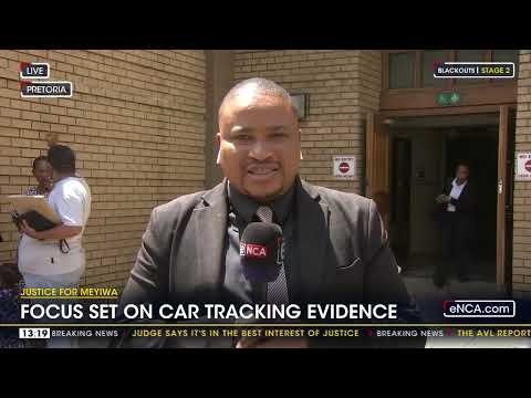 Justice For Meyiwa Focus set on car tracking evidence