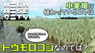 【Highrise City】#5 病気のお母さんに届けたくなるような小麦…？の畑が開墾されました【ハイライズシティ】