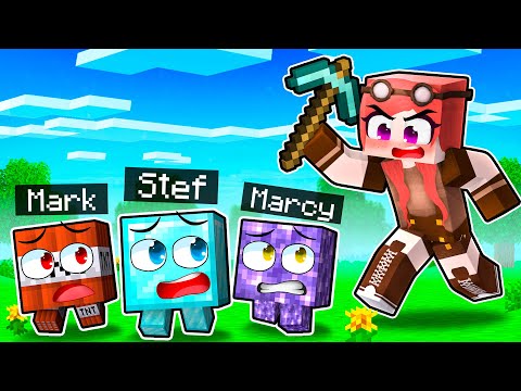 NASCONDINO CON I BLOCCHI DI MINECRAFT CONTRO I MIEI AMICI!