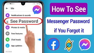 How To See Your Messenger Password if You Forgot it (2023) || Find Messenger Password
