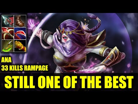🔥 STILL ONE OF THE BEST - ANA - RAMPAGE TEMPLAR ASSASSIN - 33 KILLS - DOTA 2 PRO GAME HIGHLIGHTS