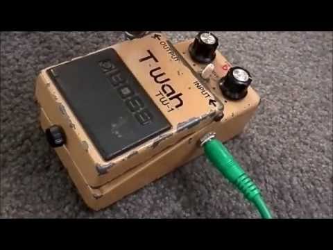 Boss TW-1 T Wah (Black Label) 1983 - Yellow Bild 6