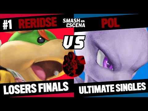 Reridse (Bowser Jr.) vs BTT Pol (Mewtwo) | Losers Finals | Smash En Escena: Toma #1 - Smash Ultimate
