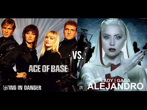 ACE OF BASE VS. LADY GAGA (K.O. MASH-UP) - LIVING IN DANGER/ALEJANDRO