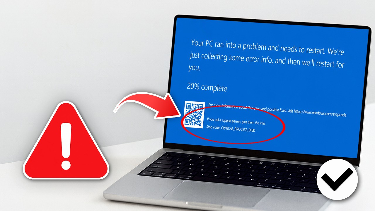 Windows 11/10で「CRITICAL PROCESS DIED」ブルースクリーンを修正する方法