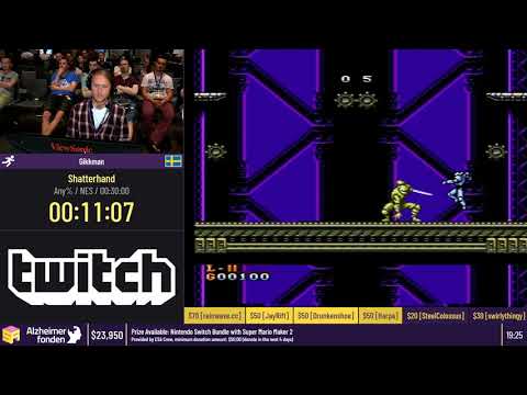 Shatterhand [Any%] by Gikkman - #ESASummer19