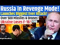 Russia Ravages Ukraine With 500 Missiles Drones Zelensky Pleads US EU To Help Putin Kinjal