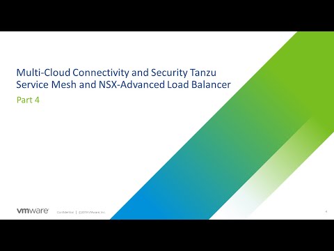 Multi-Cloud Connectivity and Security Tanzu Service Mesh and NSX-Advanced Load Balancer – Part 4/5