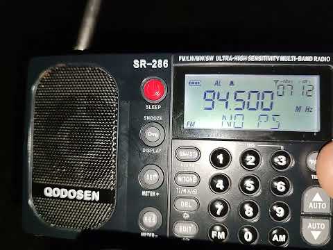 Budapest Ferihegy airport Hungary FM radio  bandscan TEF6686