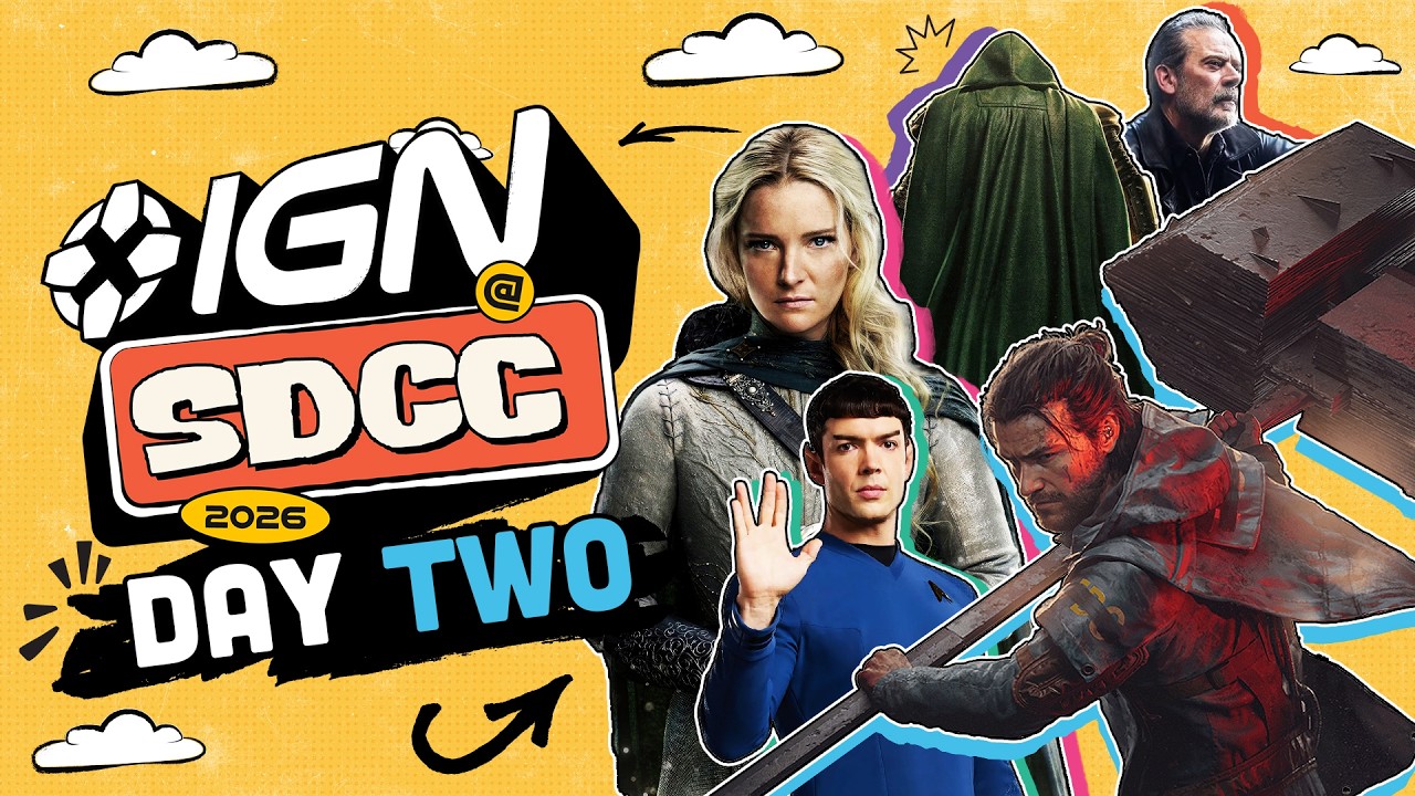 IGN at San Diego Comic Con 2026 - Day 2 | The Walking Dead, Marvel MCU, Control Resonant, and More