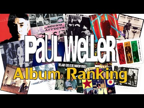 Paul Weller Album Ranking