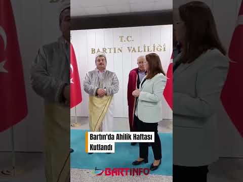 Bartın'da Ahilik Haftası Kutlandı