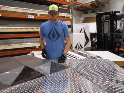 Aluminum Diamond Plate Sheets - Proudly Made in the USA