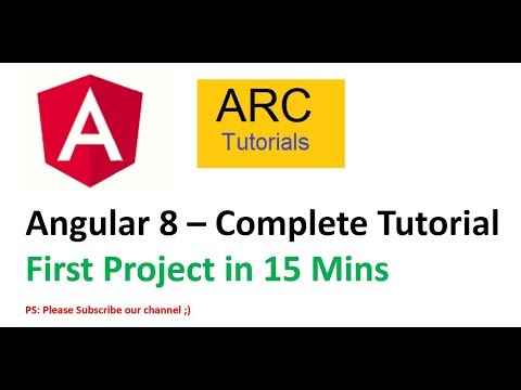 Angular Tutorial For Beginners - Learn to build first Angular 8 application in 15 mins