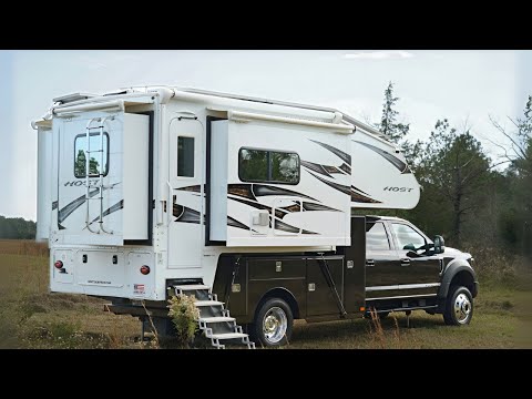 One of the Biggest Truck Campers Ever Built!