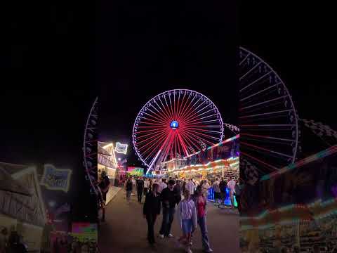 Riesenrad Europa-Rad - Kipp & Sohn (Offride) / Bad Kreuznacher Jahrmarkt 2024 / Kirmes Fahrgeschäft