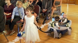 Walking Down the Aisle | Bianca &amp; Devin&#39;s Wedding Ceremony Entrance | Sunderland Town Hall Ontario