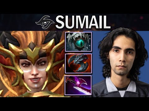 SECRET.SUMAIL LINA WITH SKADI-SILVEREDGE - DOTA 2 7.31 GAMEPLAY