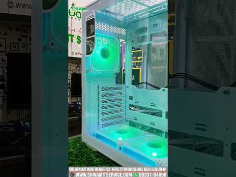 💥 Cooler Master Elite 600 White | Dual Chamber Cabinet with 7 Fans | Shivam IT #best_computer_shop