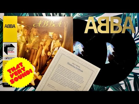 ABBA - Self-titled 2LP Album Half Speed Mastering Re 2025 Polar Sweden VINYL Unboxing