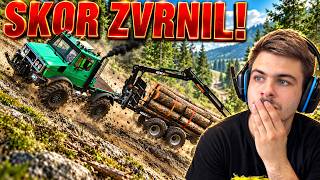 MED SPRAVILOM SKORAJ IMELI NESREČO! (POD JEZOM #26) [FS25 SLO]