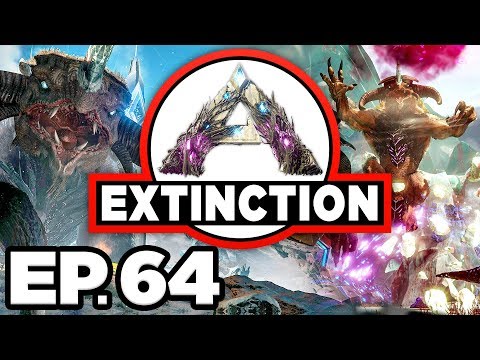 ARK: Extinction Ep.64 - SOLO DESERT TITAN TAME ATTEMPT, REX TEK SADDLE!! (Modded Dinosaurs Gameplay)
