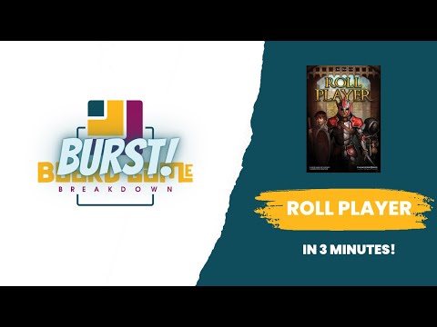 Board Game Breakdown BURST: Roll Player in 3 Minutes!