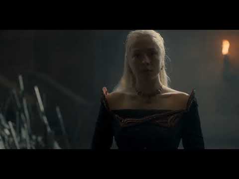 King Viserys' entrance into the throne room - House of the Dragon Scene S1E8