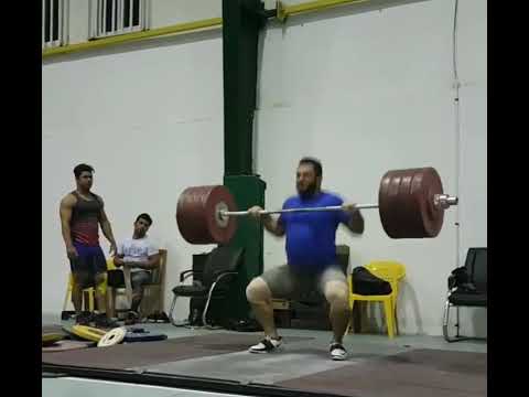Sohrab Moradi (96) 230 kg clean and jerk