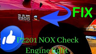 P2201 NOX sensor Ram 2500 3500 Cummins fix part2