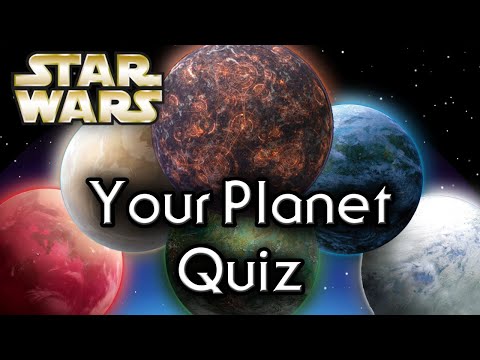 Find out YOUR Star Wars PLANET! (UPDATED) - Star Wars Quiz Video