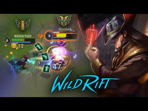 TWISTED FATE vs. SERAPHINE MID LANE GAMEPLAY - WILD RIFT
