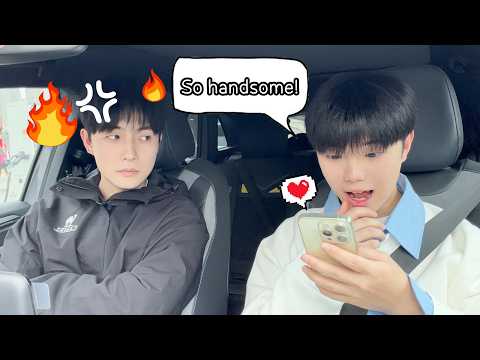 Complimenting An IDOL in Front of My Husband😂💔 *He got so jealous* [Gay Couple Lucas&Kibo BL]