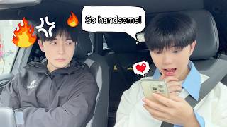 Download lagu Complimenting An IDOL in Front of My Husband😂💔 *He got so jealous* [Gay Couple Lucas&Kibo BL] mp3