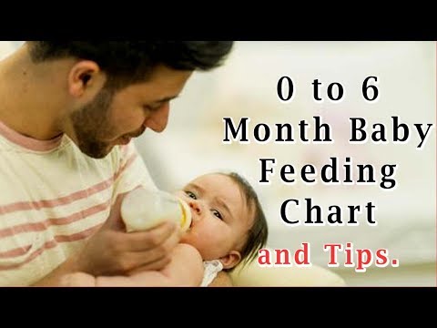 Baby Feeding Chart | Baby Feeding Chart 0 to 6 Month