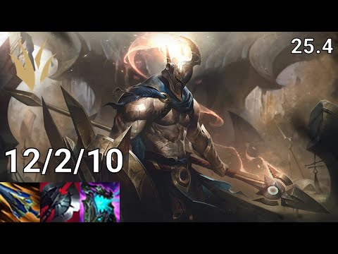 Pantheon Jungle vs Fiddlesticks  - EUW diamond | Patch 25.4