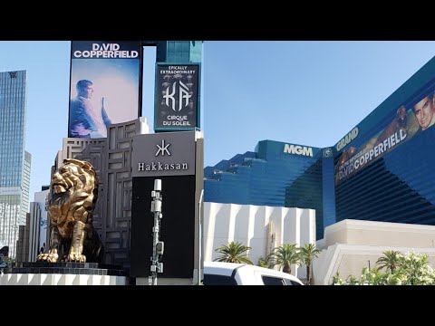 MGM Grand Casino - Las Vegas walk-thru